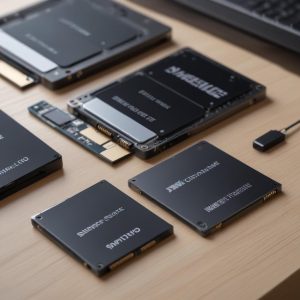 Цены на SSD накопители для компьютера зависят от объема памяти, типа интерфейса и скорости записи