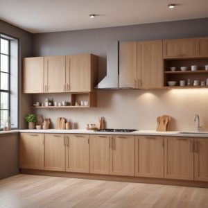 Расчет цены окраски кухонных фасадов из МДФ и массива за 1 м2