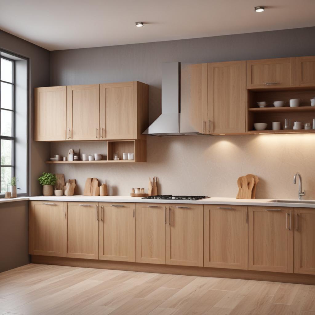 Расчет цены окраски кухонных фасадов из МДФ и массива за 1 м2